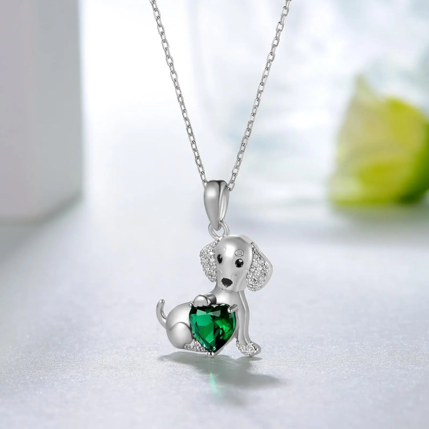 Sterling Silver Cute Dachshund Necklace The Dachshund Zone