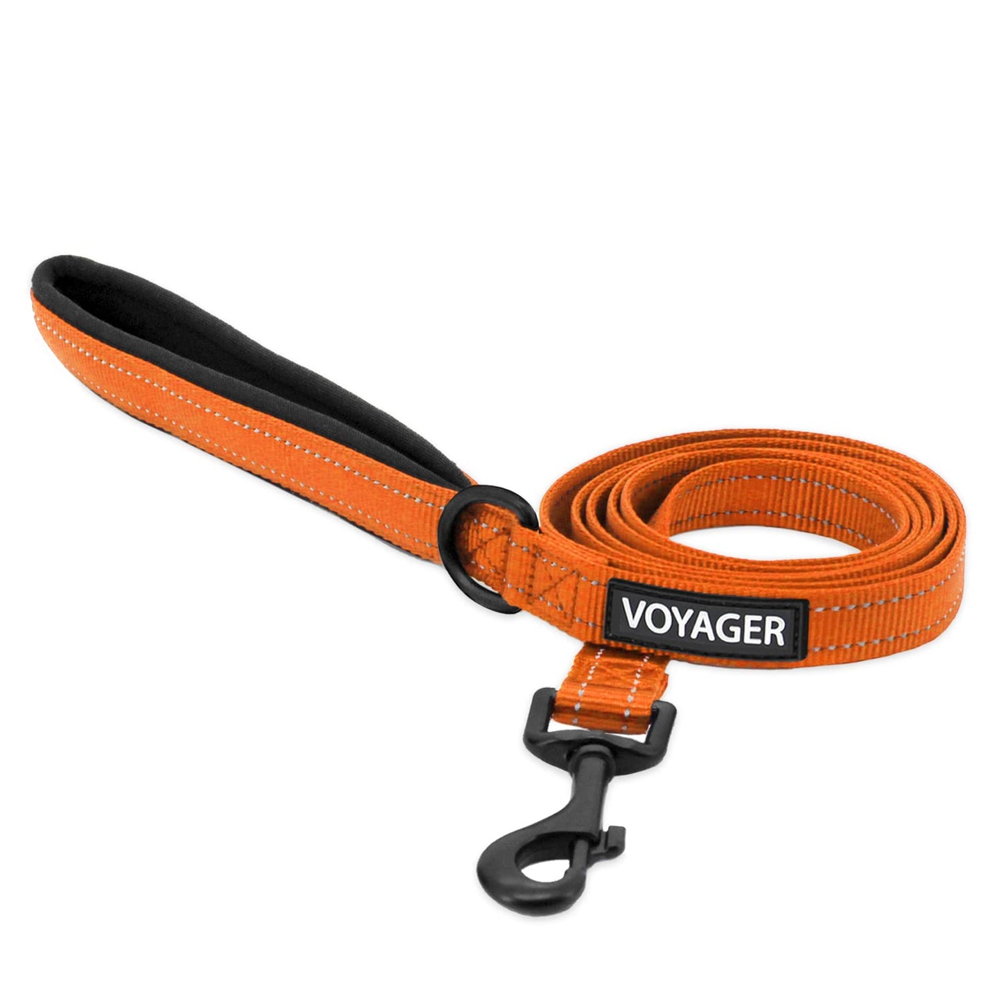 Voyager Reflective Dog Leash with Neoprene Handle The Dachshund Zone