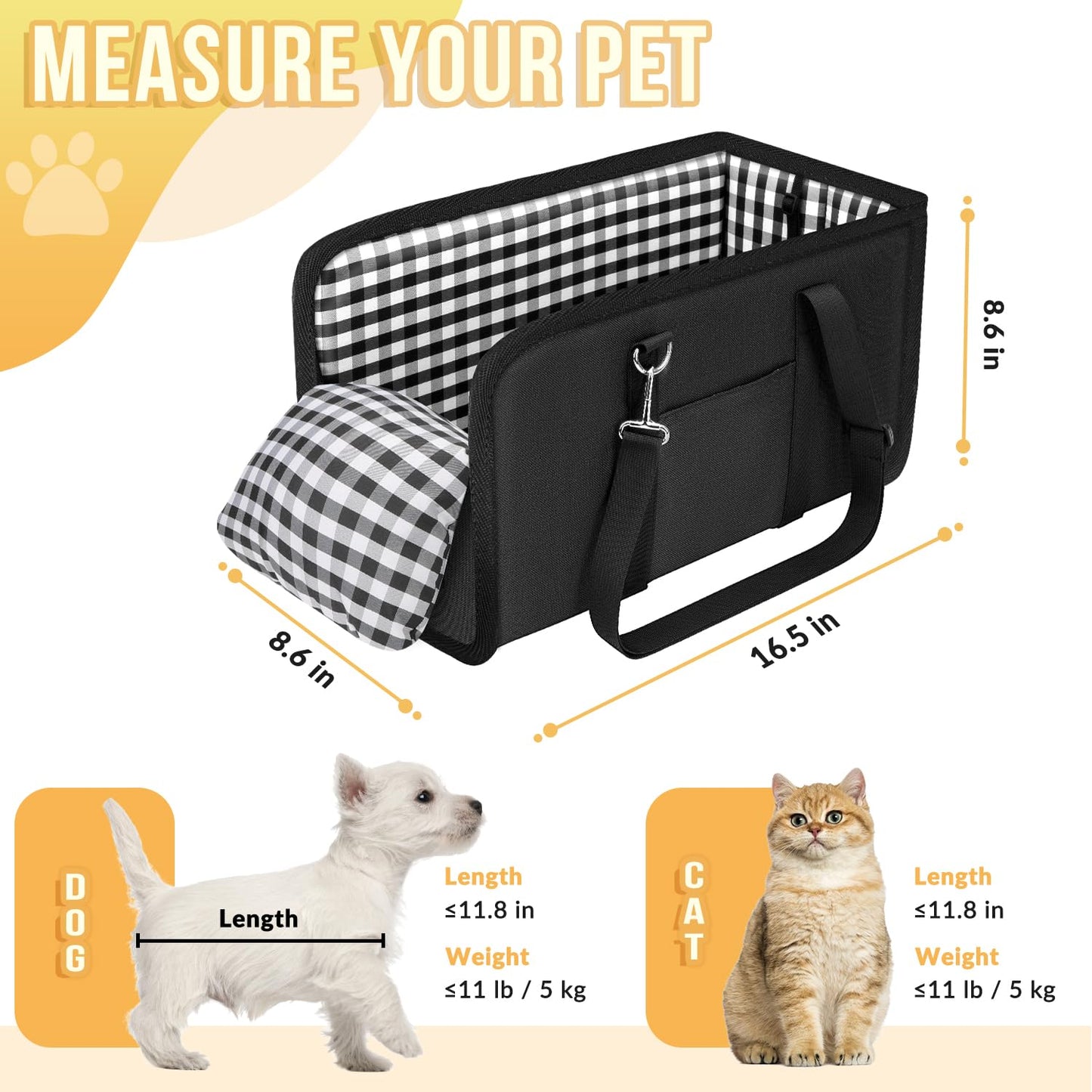 SlowTon Console Dog Car Seat The Dachshund Zone