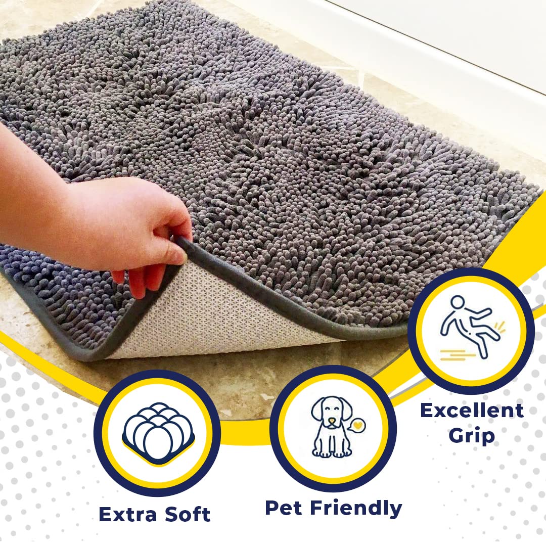 Muddy Mat® Shown on TV – Super Absorbent Microfiber Dog Door Mat The Dachshund Zone