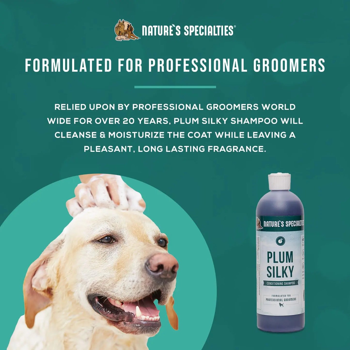 Nature's Specialties Plum Silky Ultra Concentrated Shampoo The Dachshund Zone