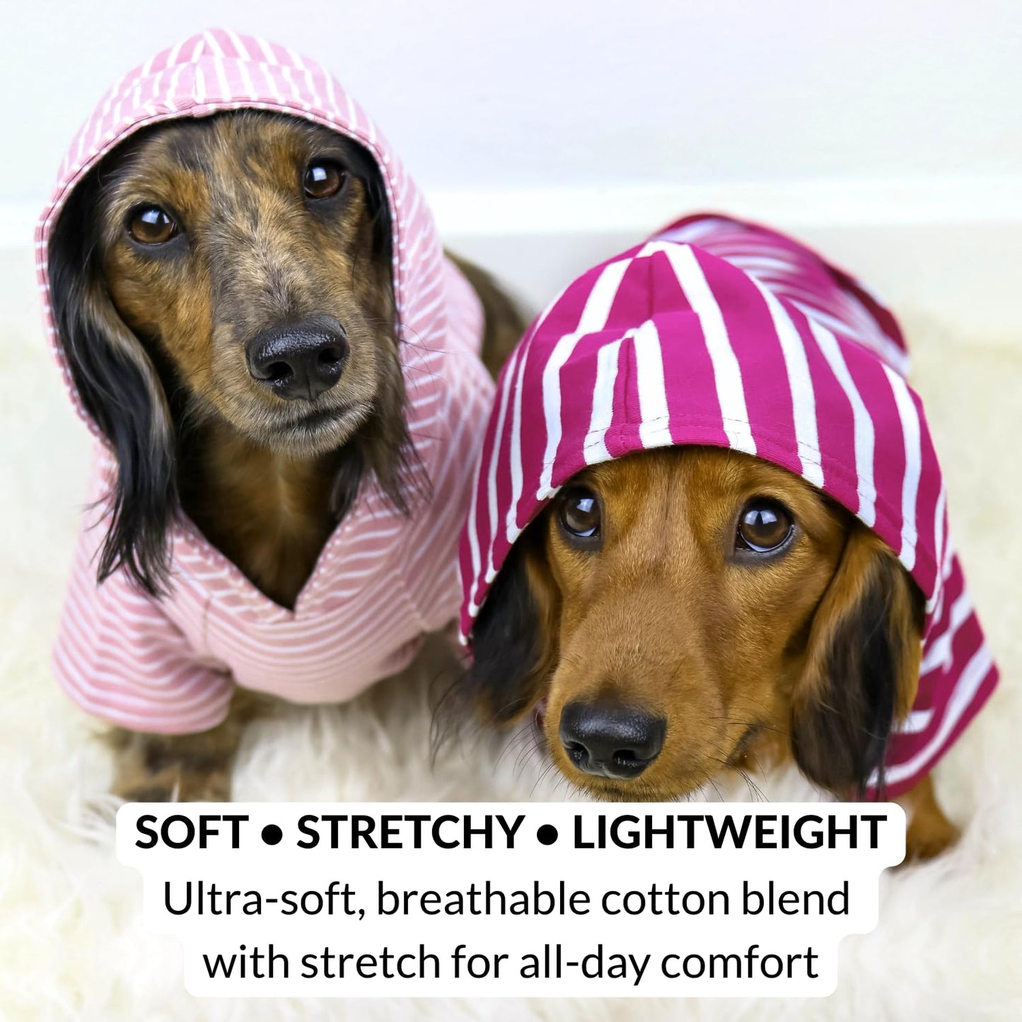 Dog Hoodie – Warm, Lightweight, Soft & Stretchy Dog Sweater The Dachshund Zone