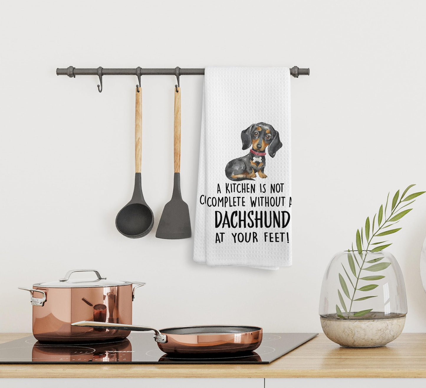 Dachshund Kitchen or Bath Tea Towels The Dachshund Zone