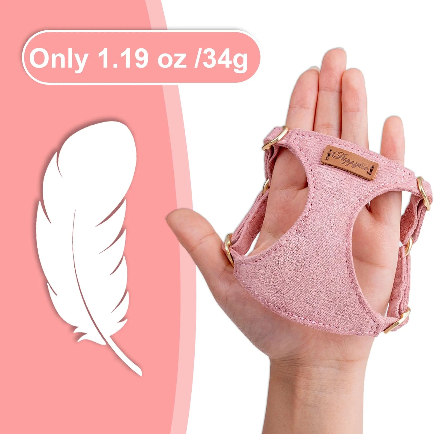 Puppytie No Pull XXS Puppy Harness with Multifunction Dog Leash The Dachshund Zone