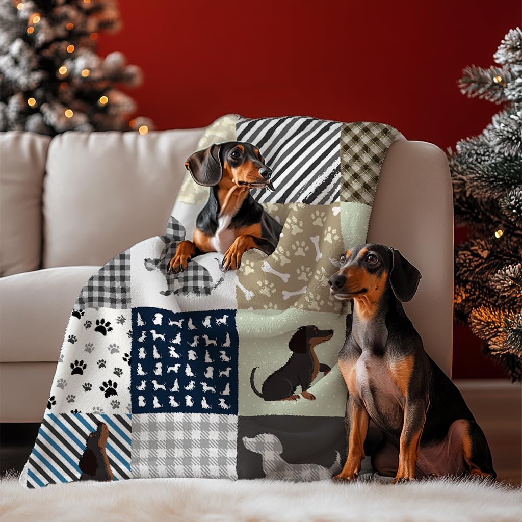 Mokukenren Dachshund Blanket The Dachshund Zone