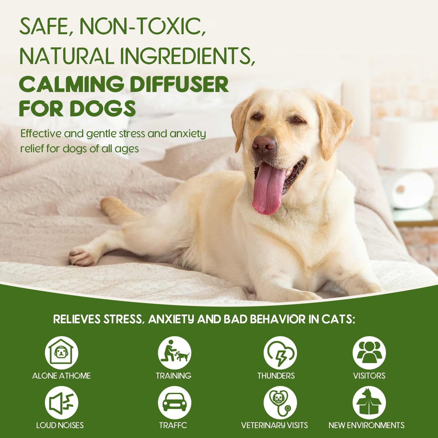 80S Pheromone Diffuser for Dogs, Dog Calming The Dachshund Zone