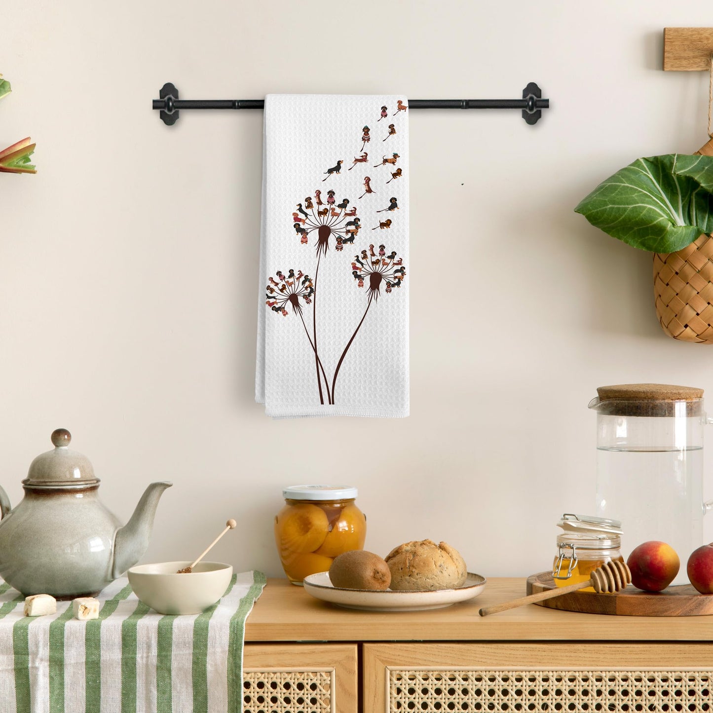 BitKAM Dachshund Kitchen Towels The Dachshund Zone