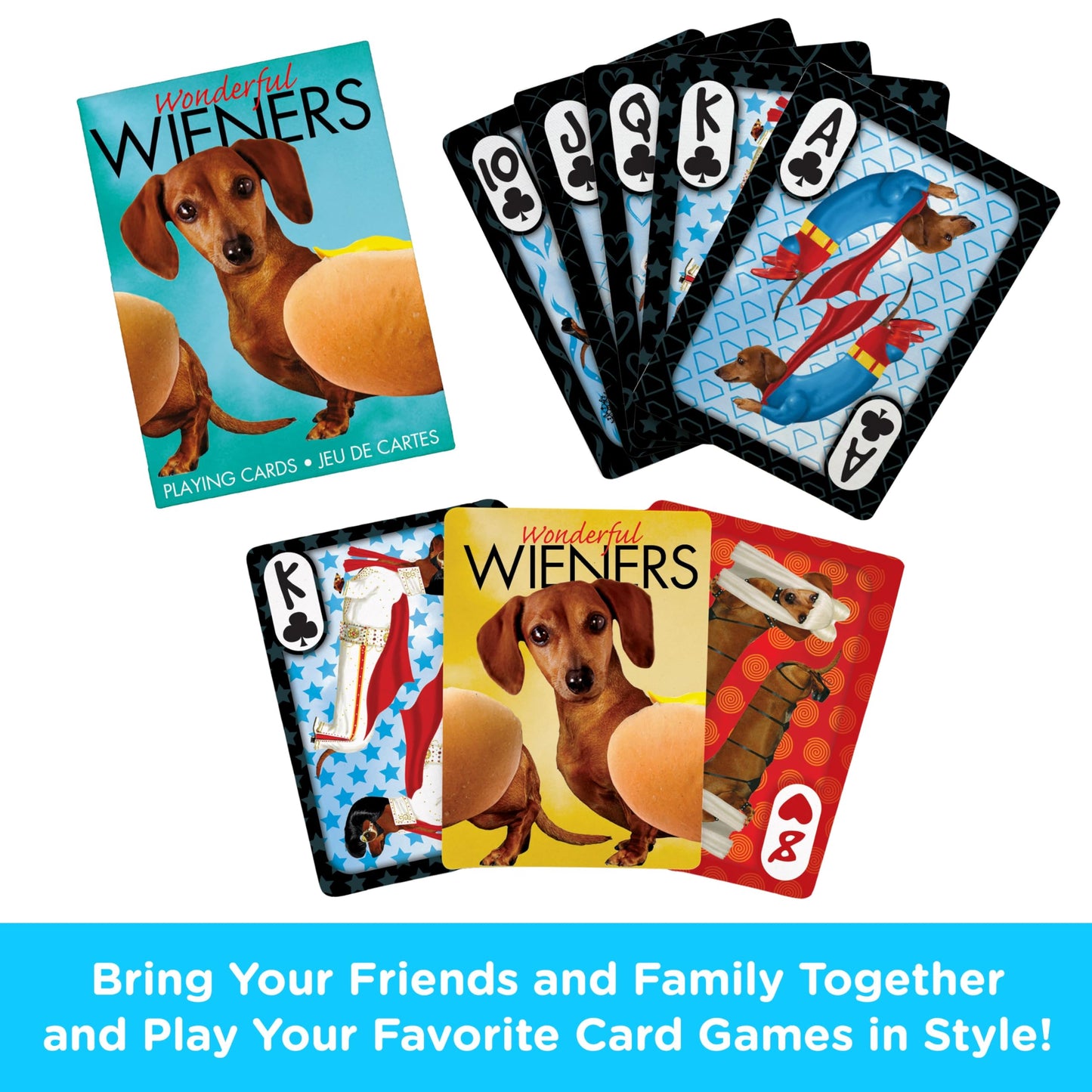 Wonderful Wieners Playing Cards The Dachshund Zone