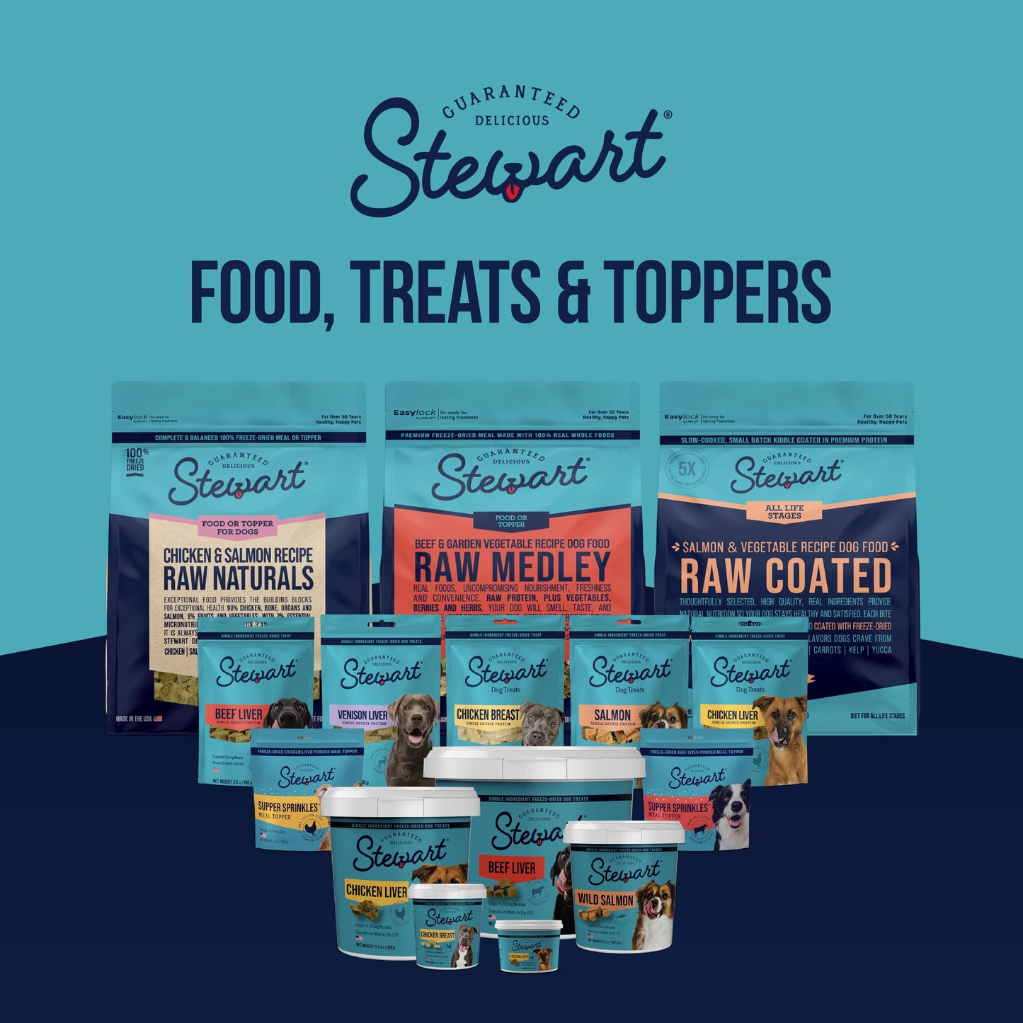 Stewart Single Ingredient Freeze Dried Raw Dog Treats The Dachshund Zone