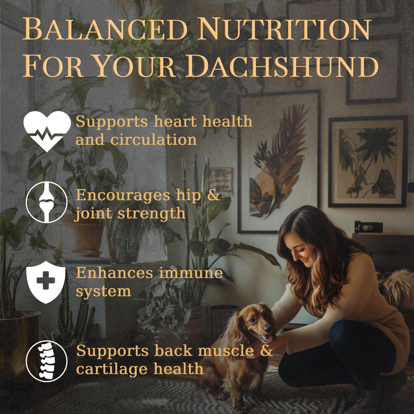 Prestige Breed Multivitamins, Made in The USA with Real Bacon The Dachshund Zone