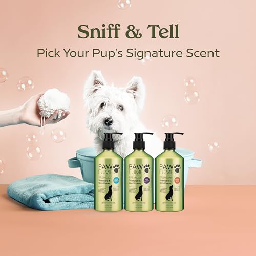 PAWFUME Deshedding Dog Shampoo and Conditioner, Show Dog The Dachshund Zone
