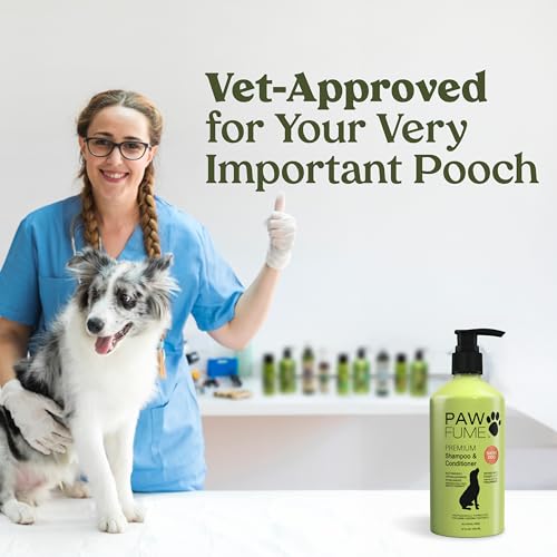 PAWFUME Deshedding Dog Shampoo and Conditioner, Show Dog The Dachshund Zone