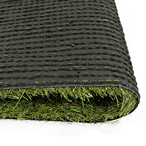 Ottomanson Artificial Grass Puppy Potty Training Pad with Tray, 15" x 30" Reusable Pee Pad The Dachshund Zone