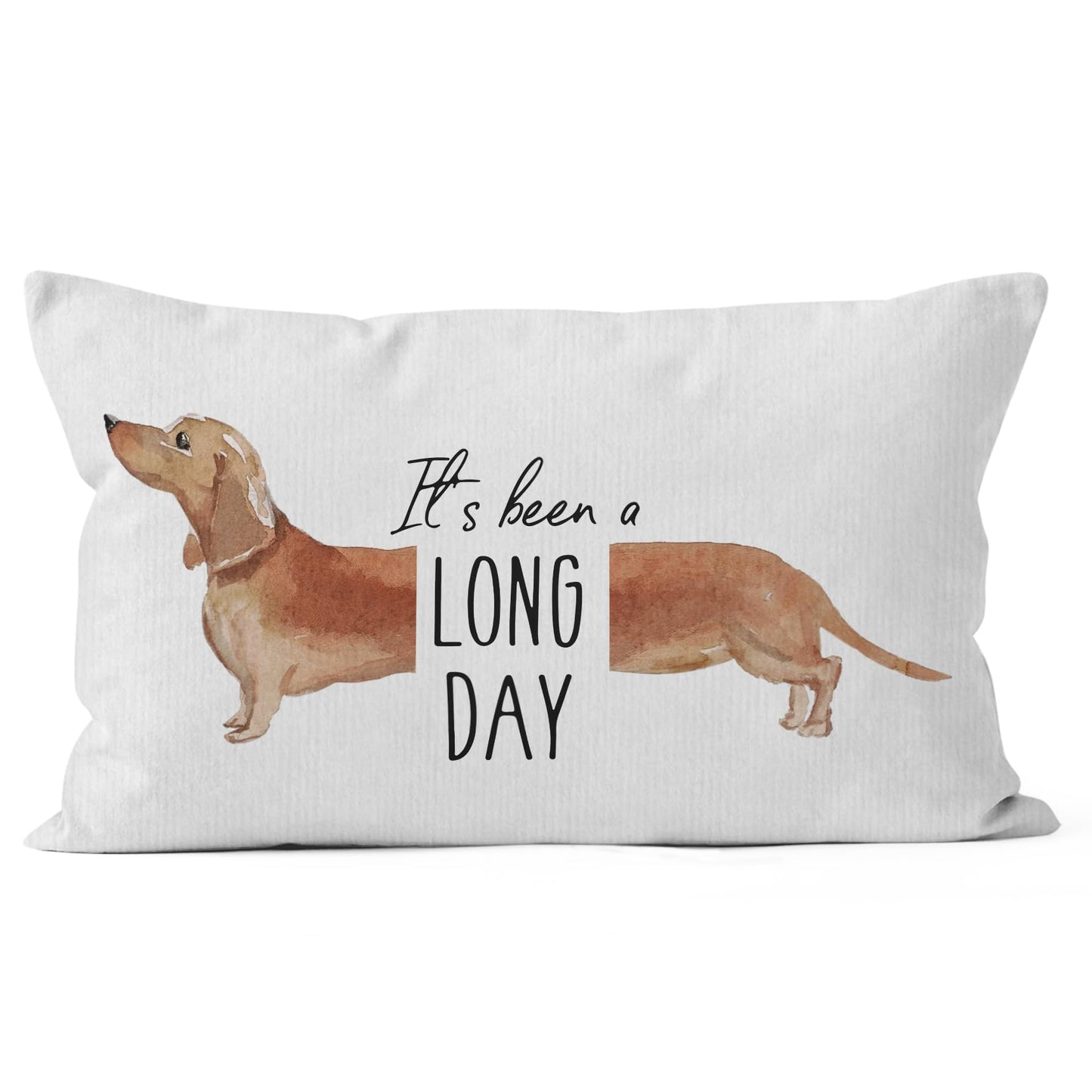 It's Been A Long Day Pet Dog Dachshund Decorative Pillowcase The Dachshund Zone