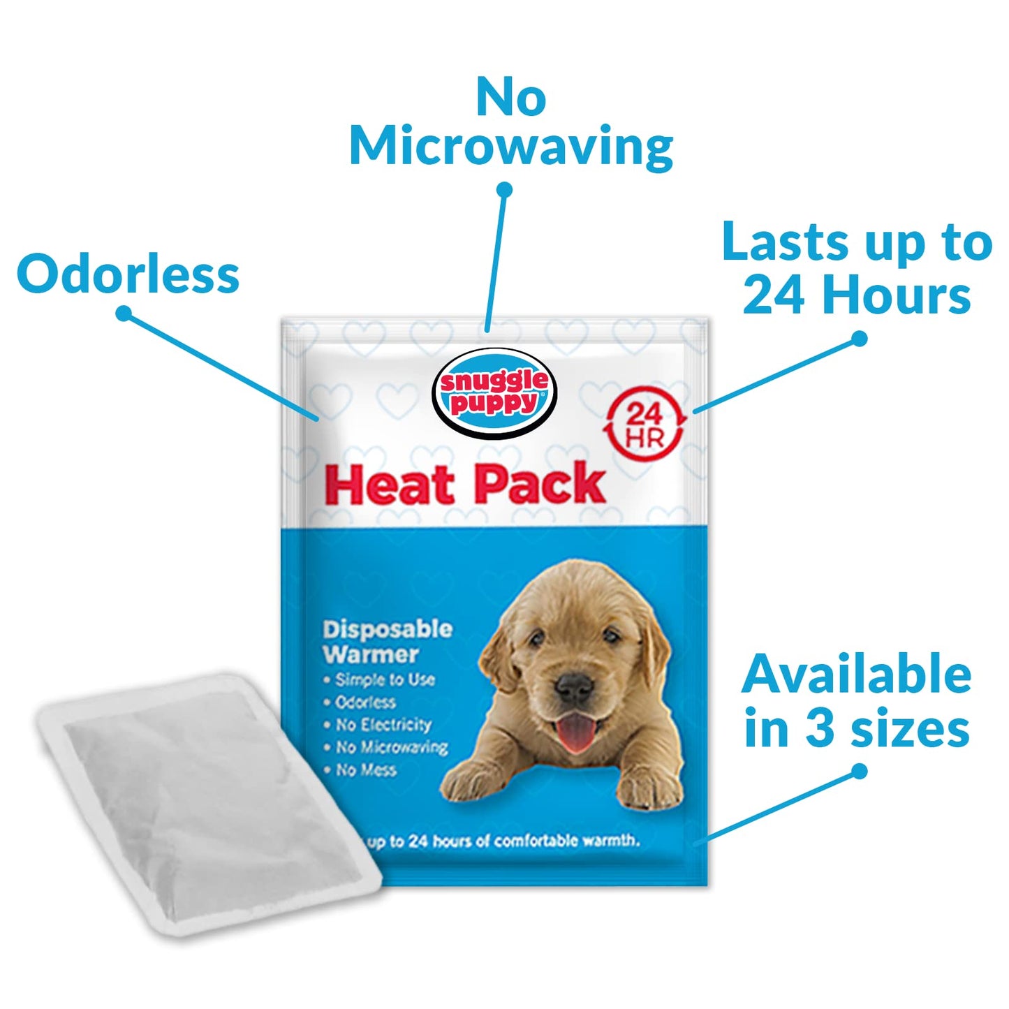 Original Snuggle Puppy Heartbeat Puppy for Dogs - Pet Anxiety Relief The Dachshund Zone