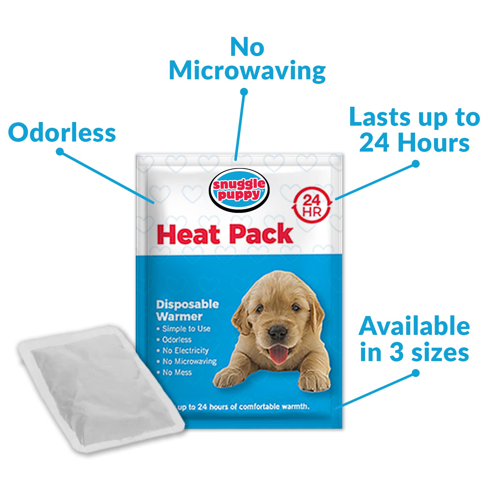 Original Snuggle Puppy Heartbeat Puppy for Dogs - Pet Anxiety Relief The Dachshund Zone