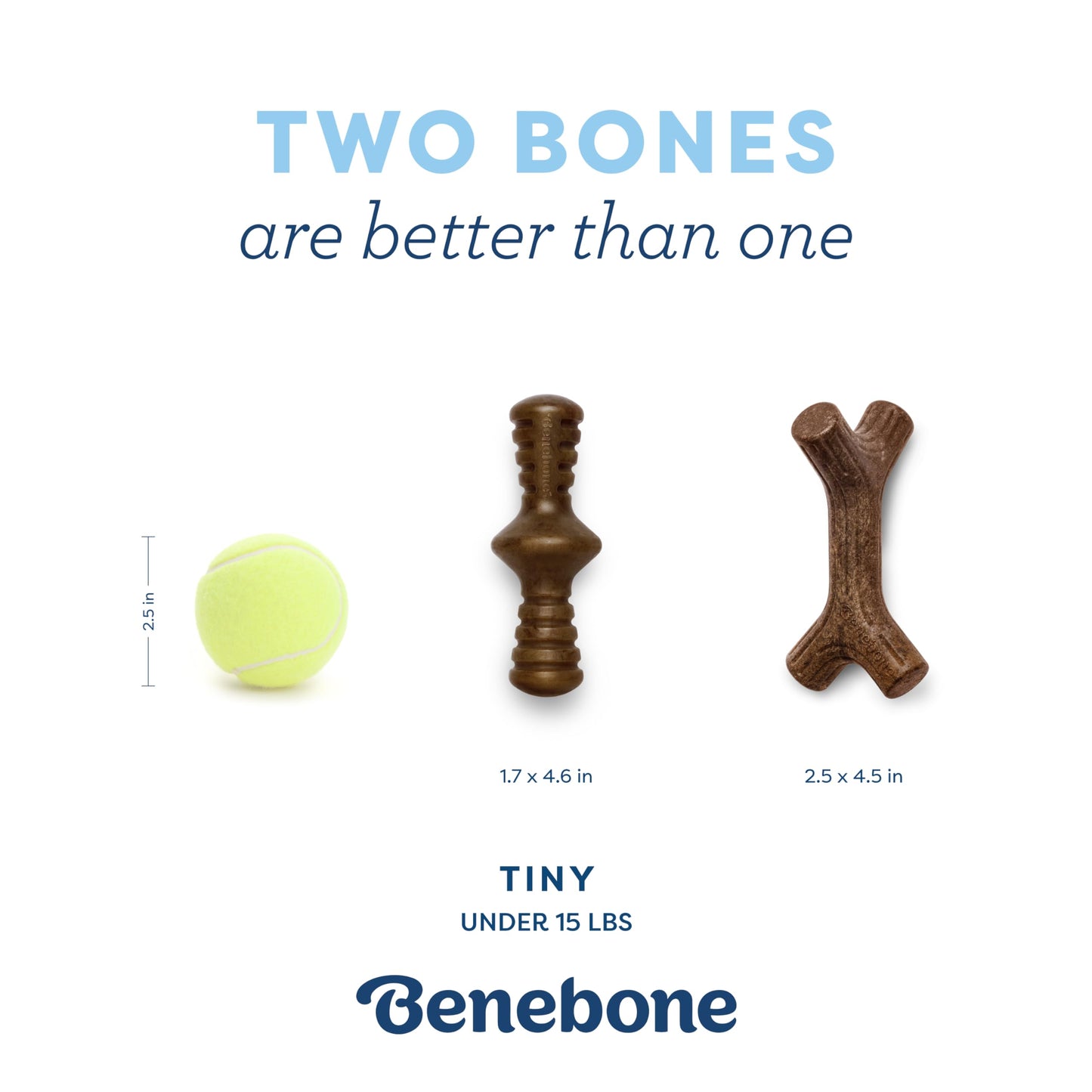 Benebone Puppy 2-Pack Maplestick/Zaggler The Dachshund Zone