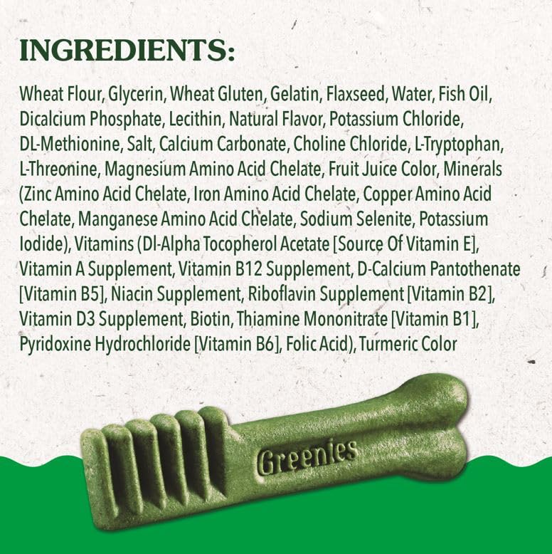 Greenies Puppy Teenie Size Dental Dog Treats The Dachshund Zone