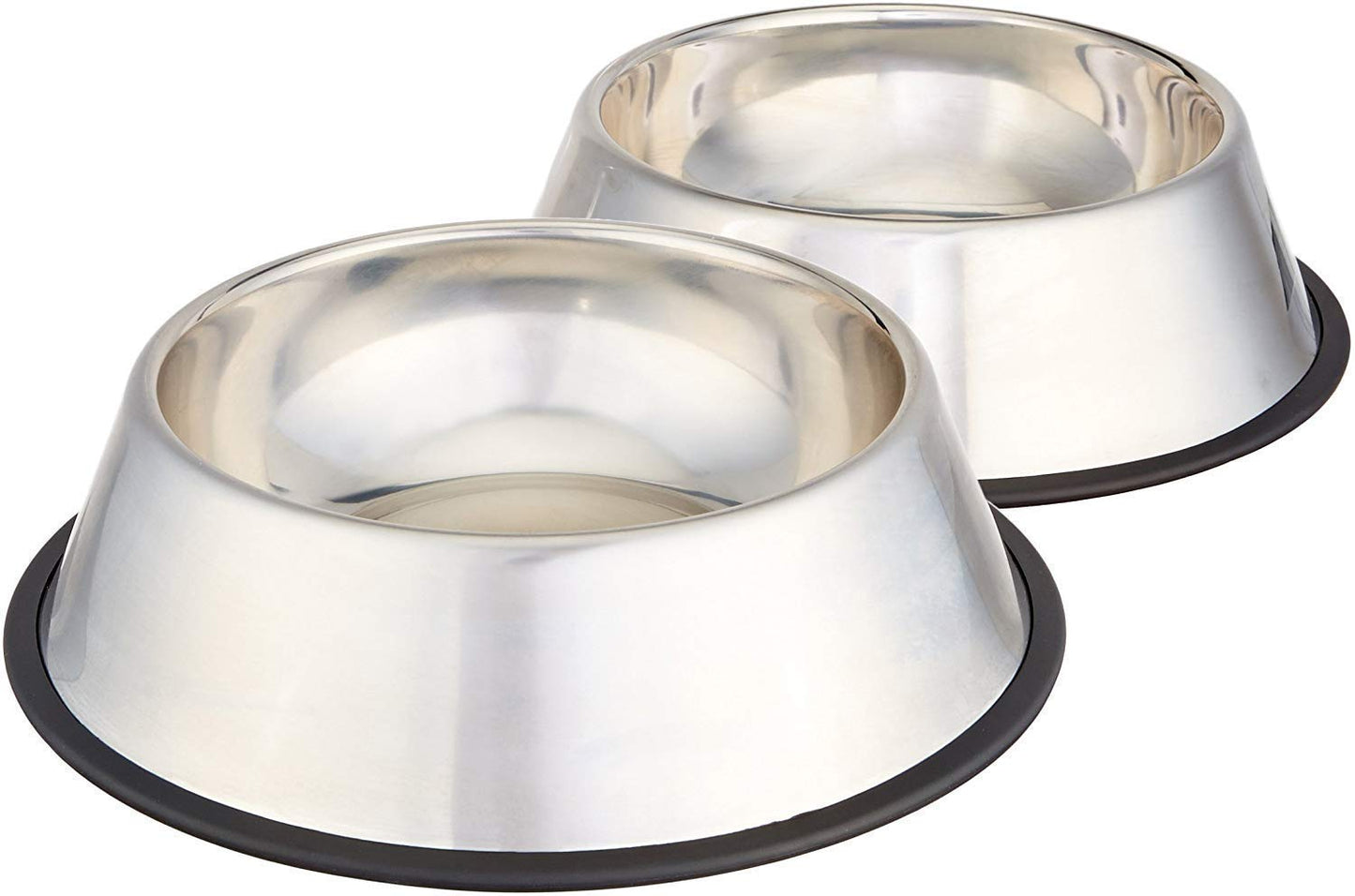 Amazon Basics Stainless Steel Non-Skid Pet Dog Water And Food Bowl The Dachshund Zone