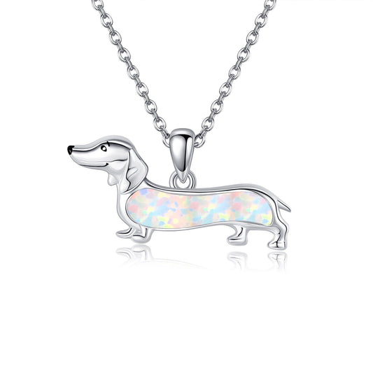 Dachshund Necklace Sterling Silver The Dachshund Zone