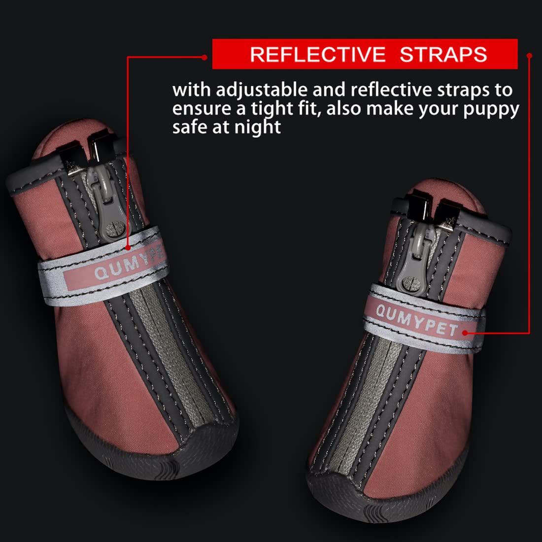 QUMY Dog Shoes for Small Dogs, Puppy Dog Boots & Paw Protectors The Dachshund Zone