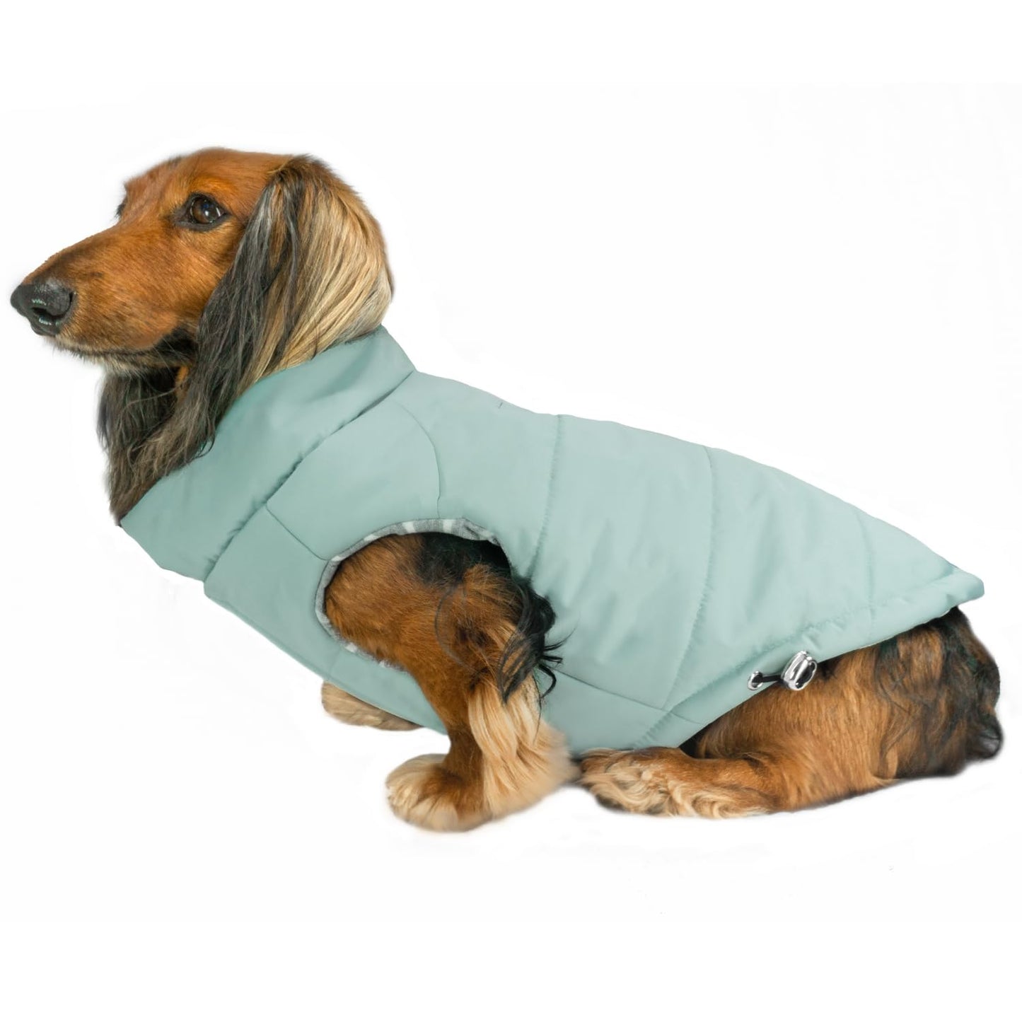 DJANGO Puffer Dog Coat – Warm Winter Dog Jacket & Water-Repellent Insulated Puffer Vest The Dachshund Zone