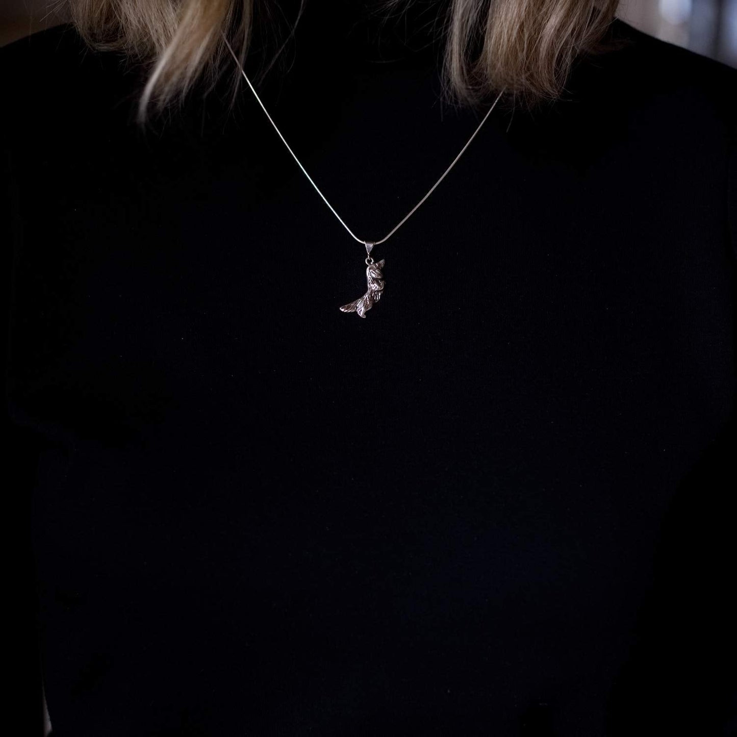 Sterling Silver Long Haired Dachshund Pendant for Necklace The Dachshund Zone