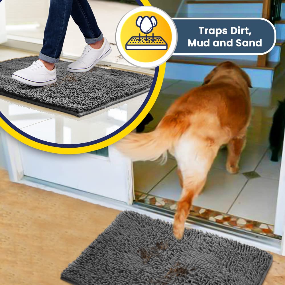 Muddy Mat® Shown on TV – Super Absorbent Microfiber Dog Door Mat The Dachshund Zone