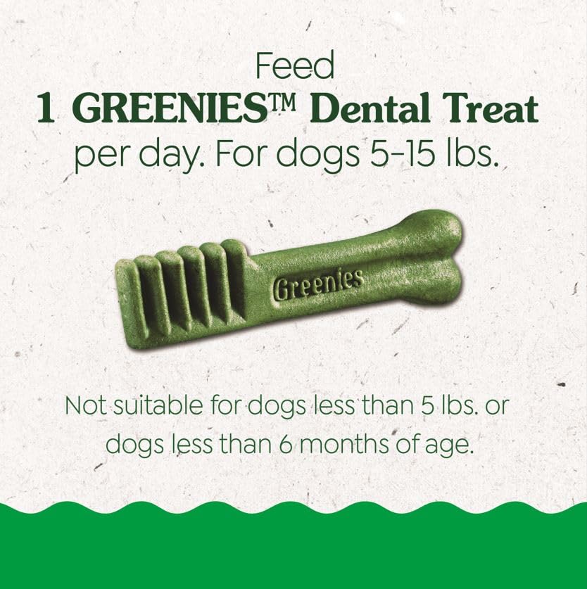 Greenies Puppy Teenie Size Dental Dog Treats The Dachshund Zone