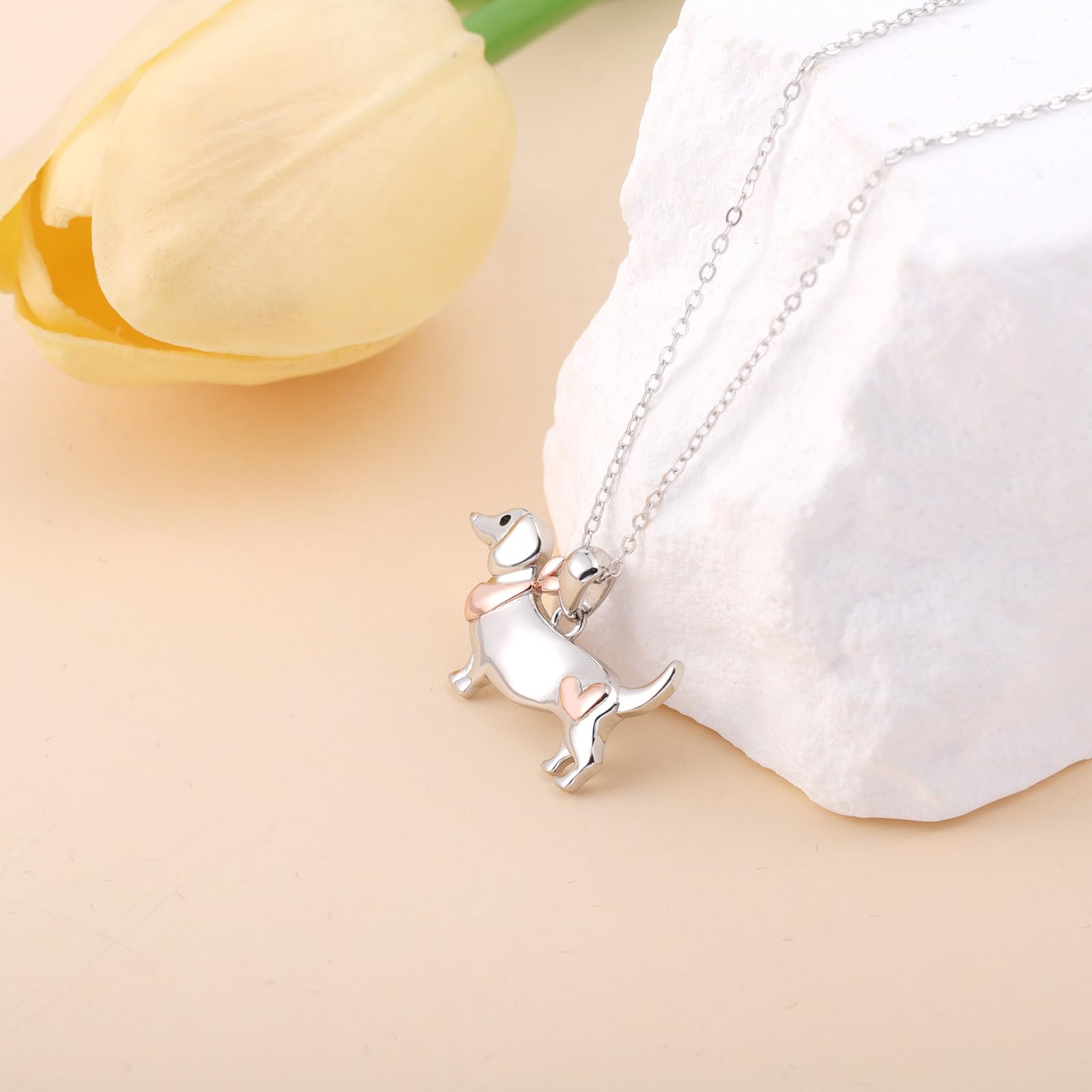Dachshund Necklace Pendant for Women The Dachshund Zone