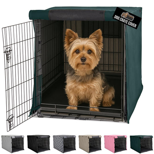 GORILLA GRIP Dog Crate Covers Compatible with Amazon Basics Dog Crates The Dachshund Zone