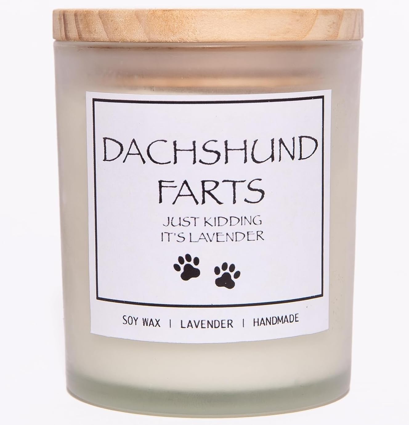 CANDLES-SCENTED Dachshund Decor,Weiner Dog Gifts The Dachshund Zone