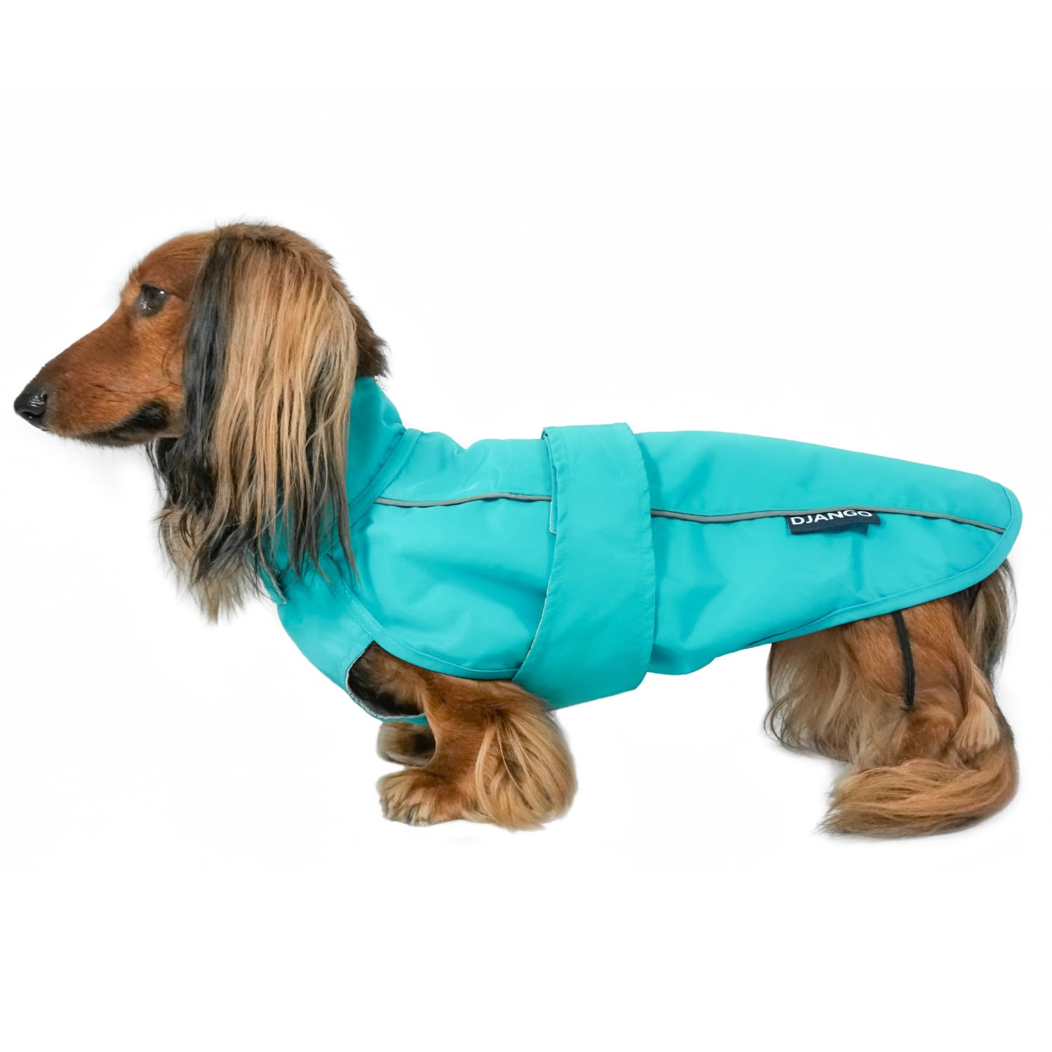 Dog Jacket & Raincoat – Lightweight Water-Resistant The Dachshund Zone