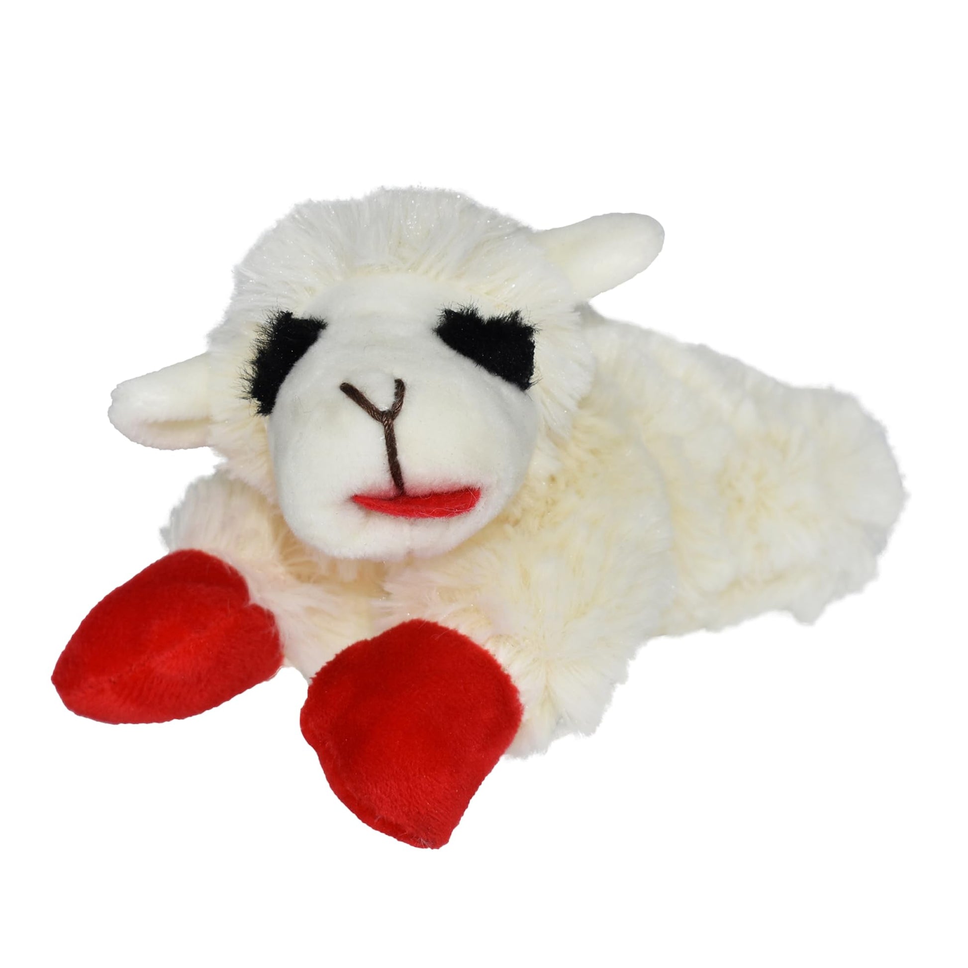 Multipet Lamb Chop Dog Plush Toy - Squeaky Toy for All Dogs - The Dachshund Zone