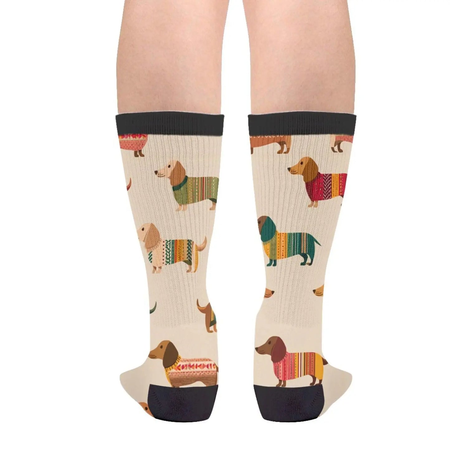 Funny Dachshund Novelty Socks Casual For Women Men Gifts The Dachshund Zone