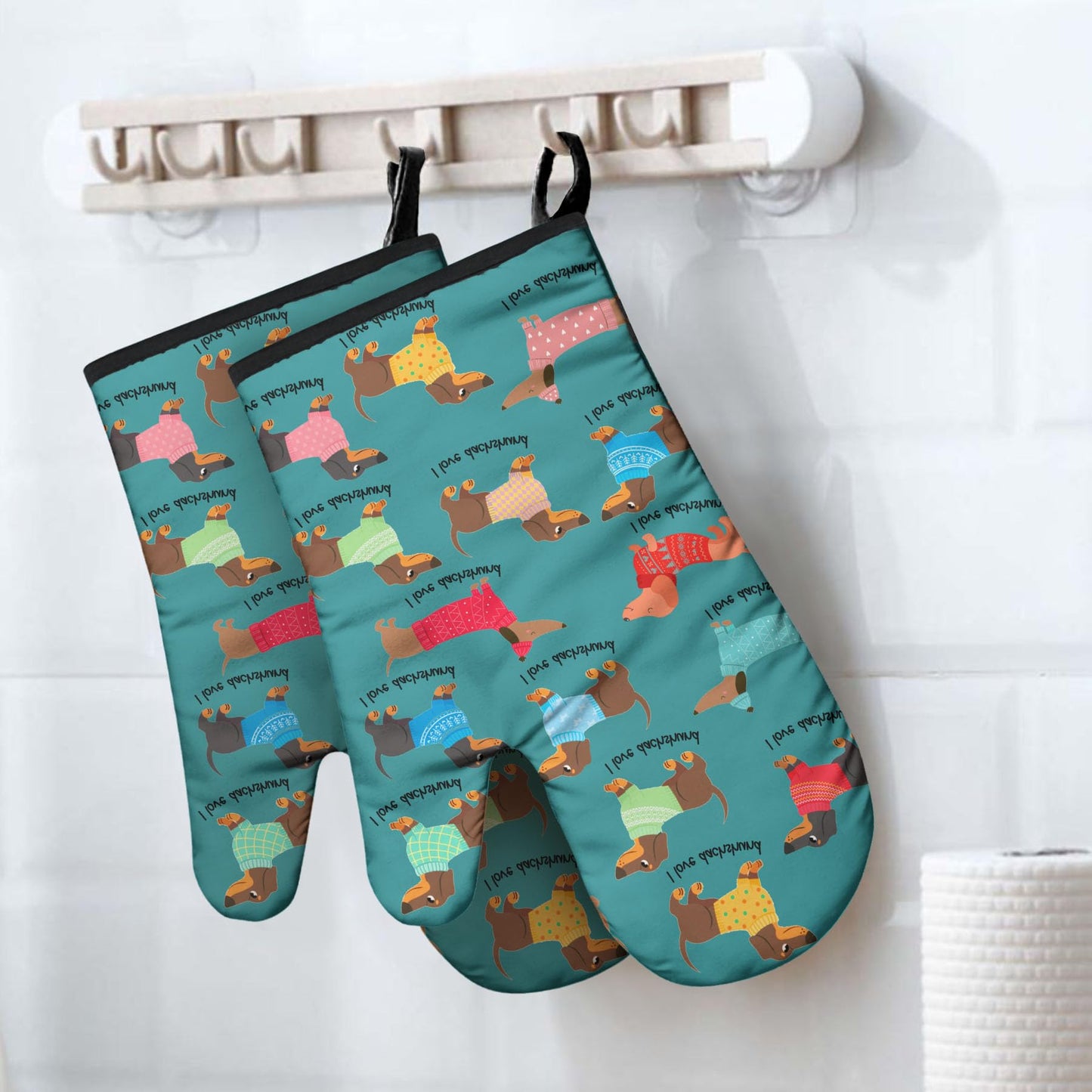 Dachshund Oven Mitts for Dachshund Lover The Dachshund Zone