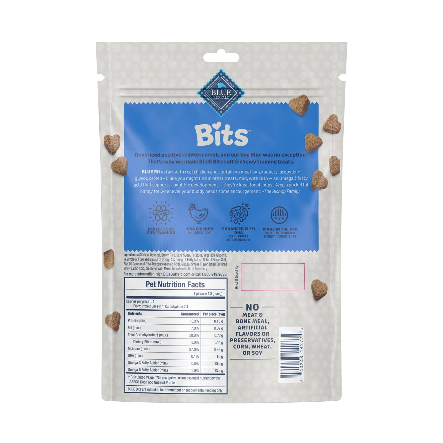 Blue Buffalo Bits Soft Dog Treats for Training The Dachshund Zone