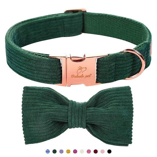 Babole Pet Green Dog Collars for Small Dog The Dachshund Zone