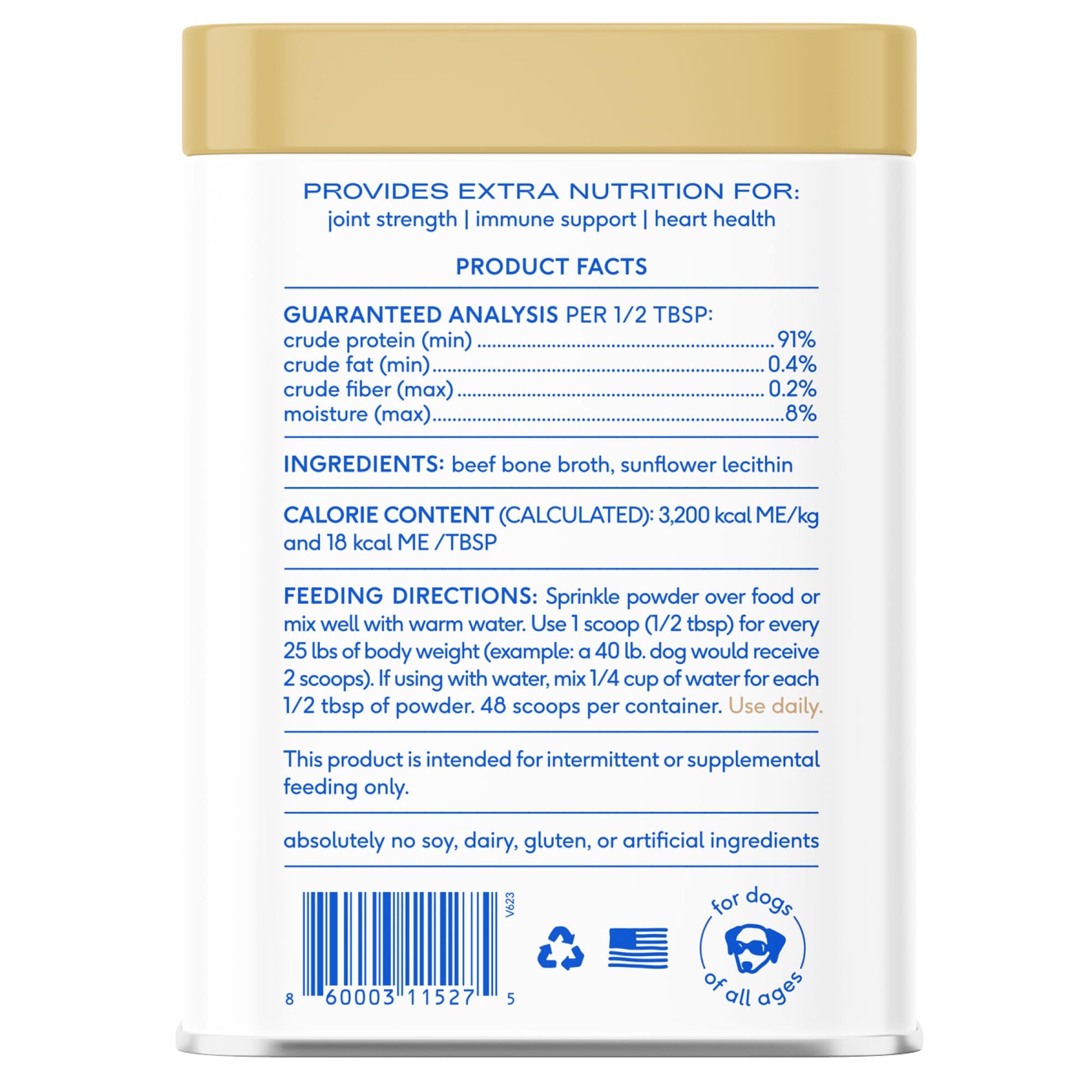 Native Pet Bone Broth for Dogs - Made with Real Beef Bone Broth The Dachshund Zone
