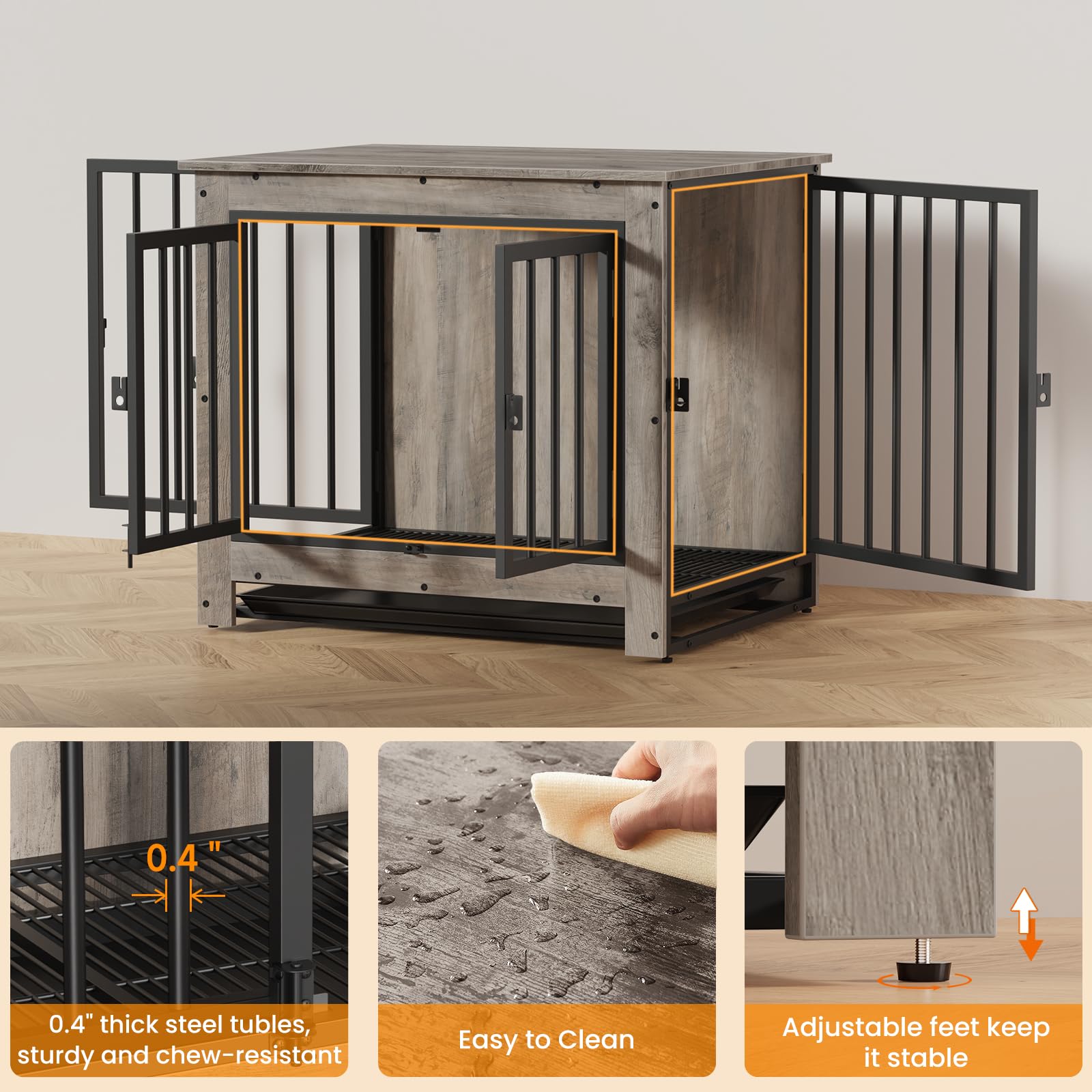 Dog Crate Furniture, Dog Crate End Table The Dachshund Zone