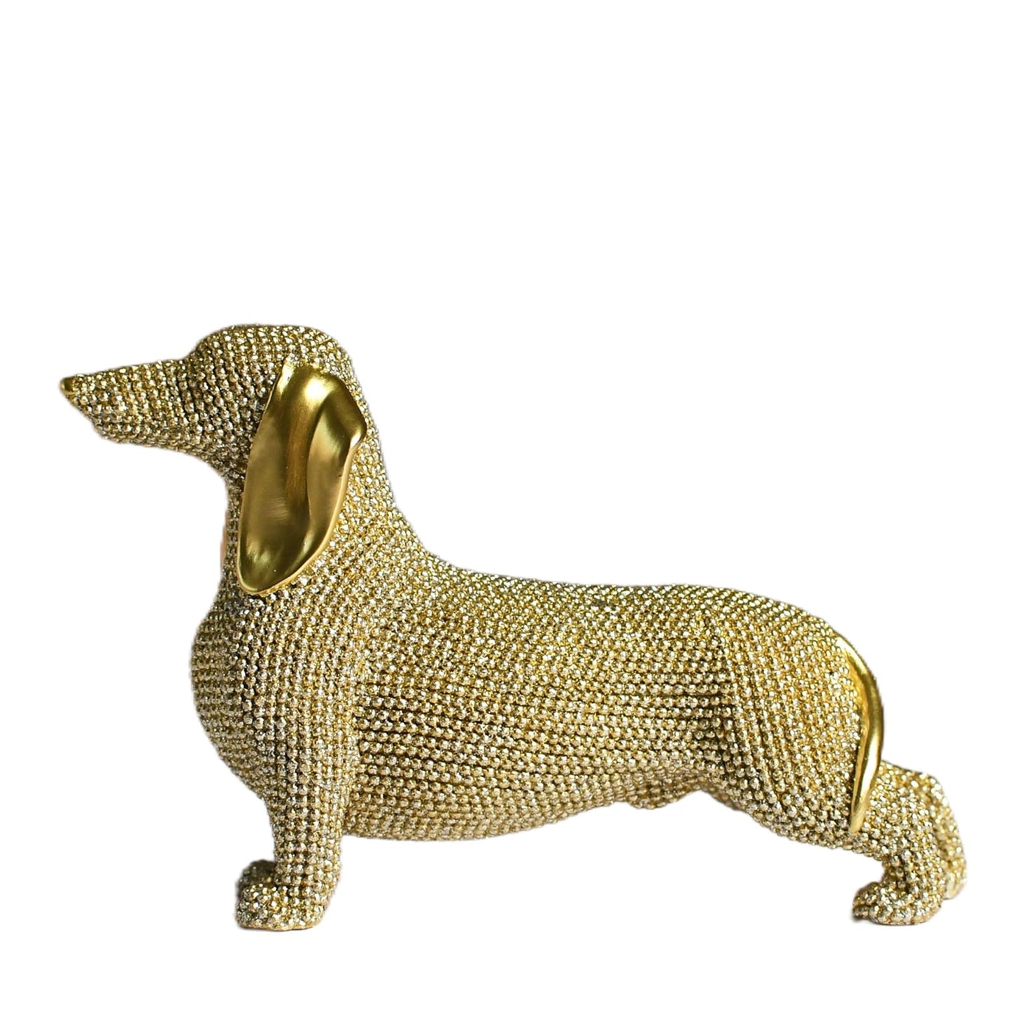 KalyZ@rts Fashionable Dachshund Sculpture - Abstract Resin The Dachshund Zone