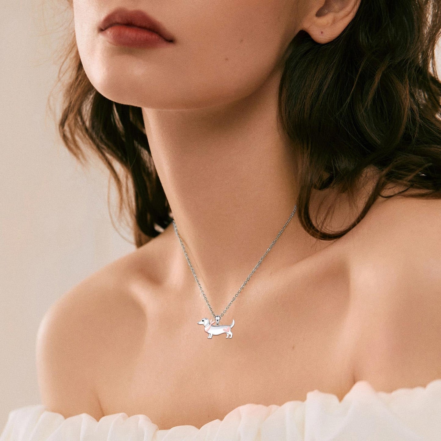 Dachshund Necklace Pendant for Women The Dachshund Zone