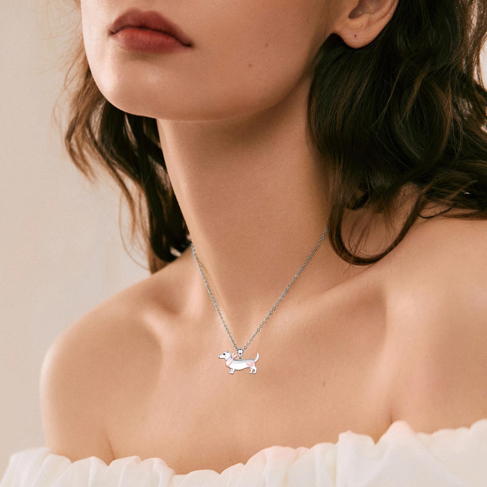 Dachshund Necklace Pendant for Women The Dachshund Zone