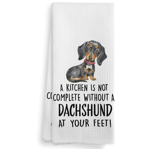 Dachshund Kitchen or Bath Tea Towels The Dachshund Zone