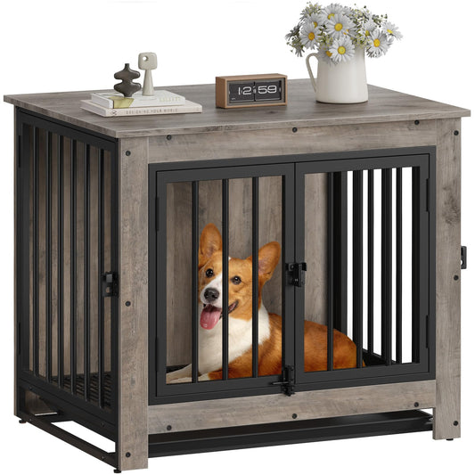 Dog Crate Furniture, Dog Crate End Table The Dachshund Zone