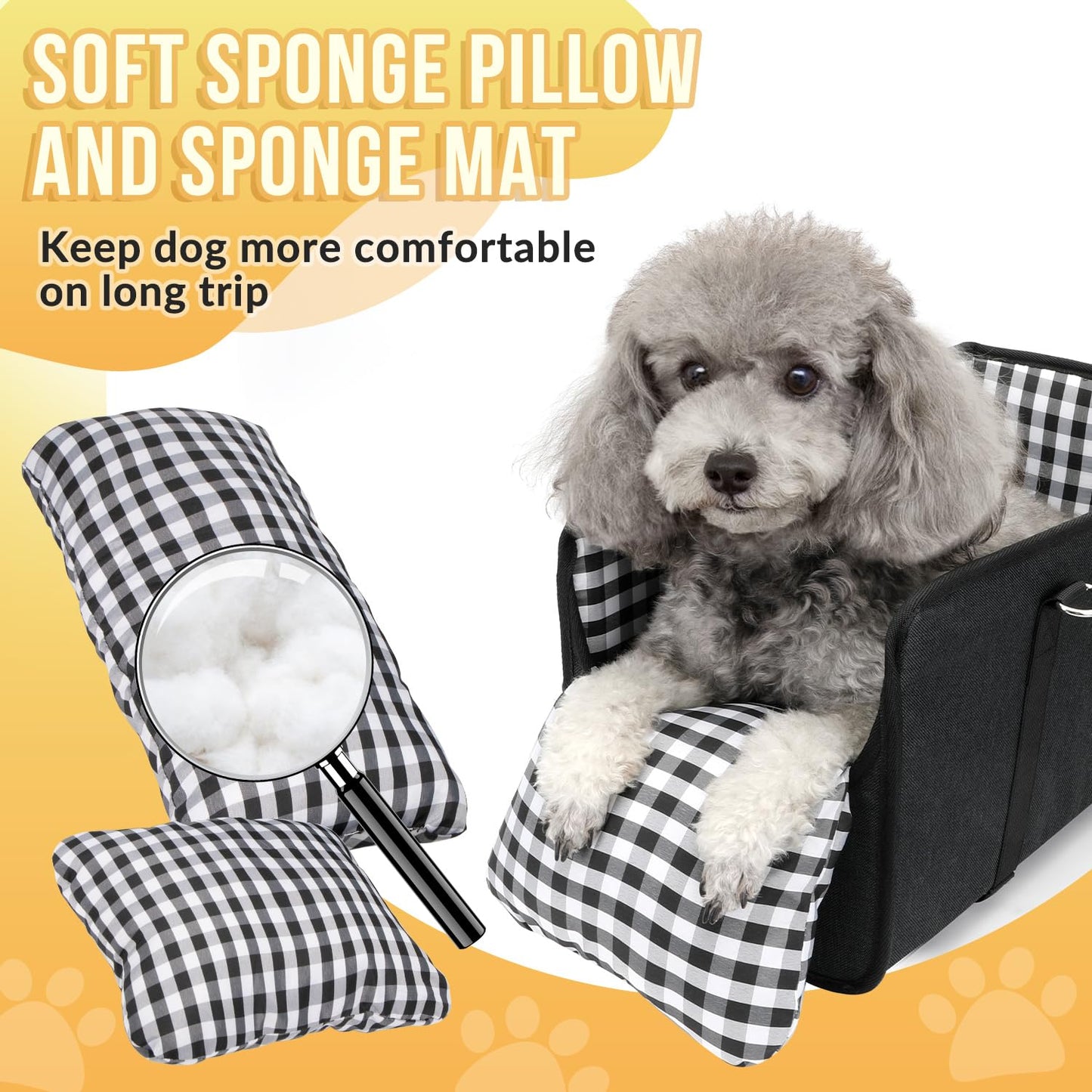 SlowTon Console Dog Car Seat The Dachshund Zone
