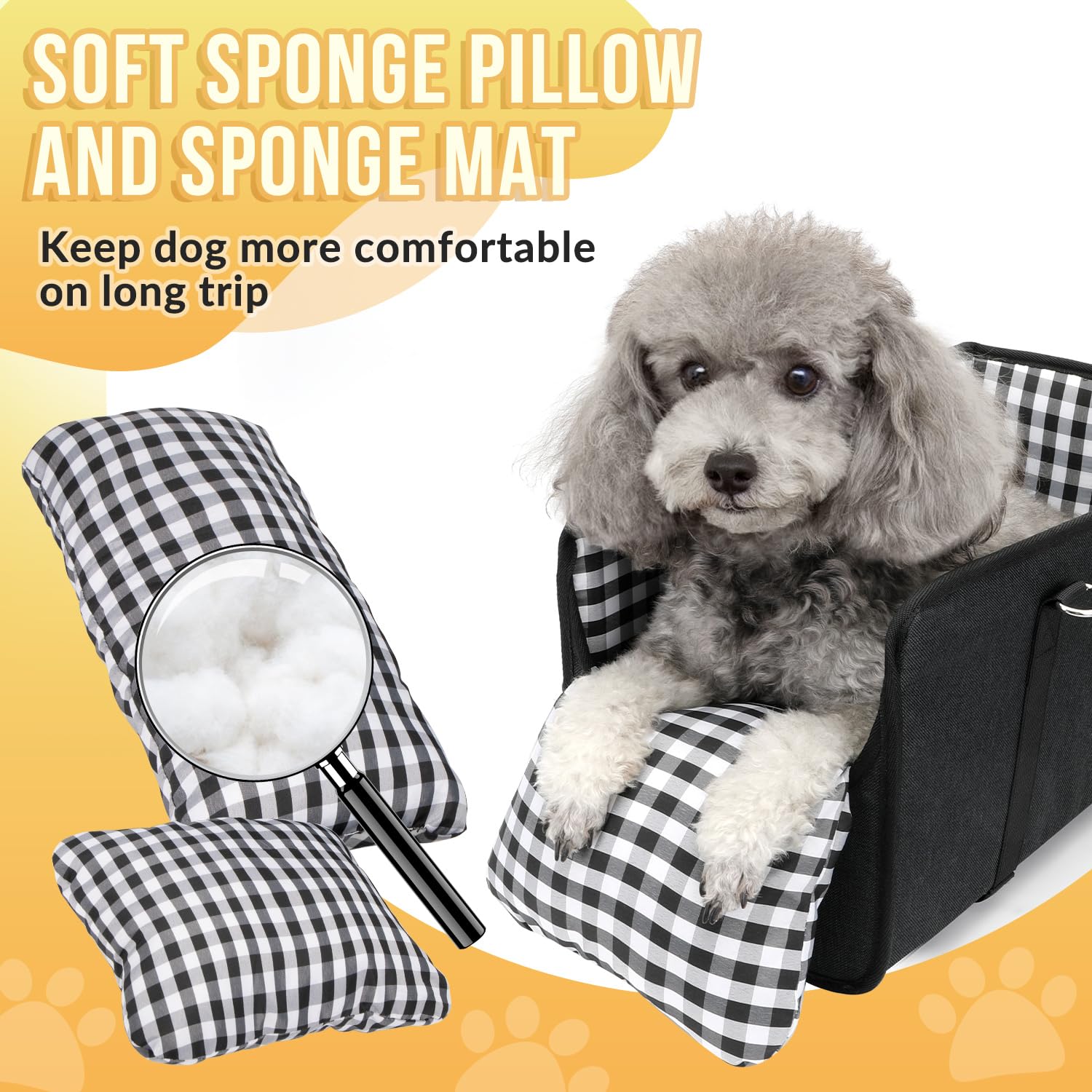 SlowTon Console Dog Car Seat The Dachshund Zone