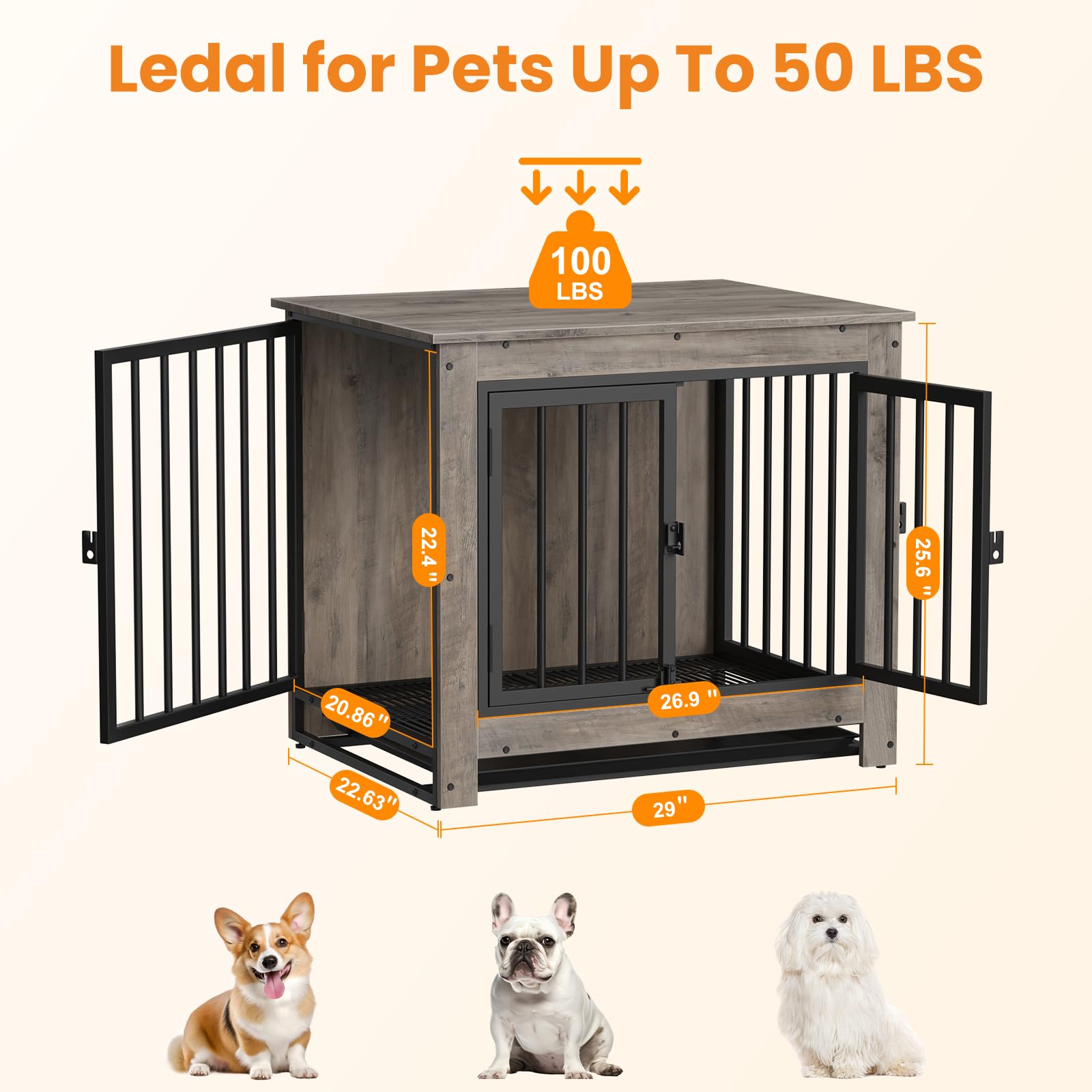 Dog Crate Furniture, Dog Crate End Table The Dachshund Zone