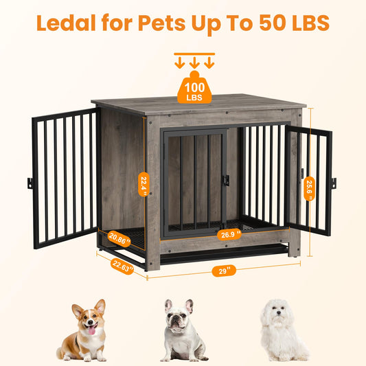 Dog Crate Furniture, Dog Crate End Table The Dachshund Zone