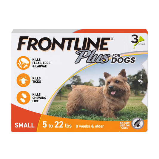 FRONTLINE Plus Flea and Tick Treatment for Small Dogs The Dachshund Zone